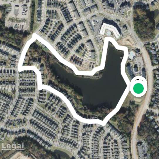 Holding Village Lake