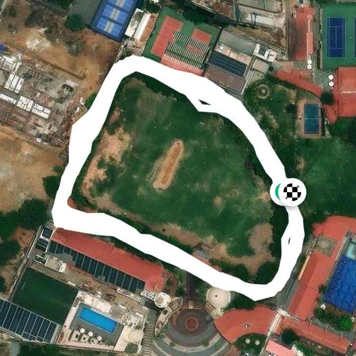 Rajpath club walking track new