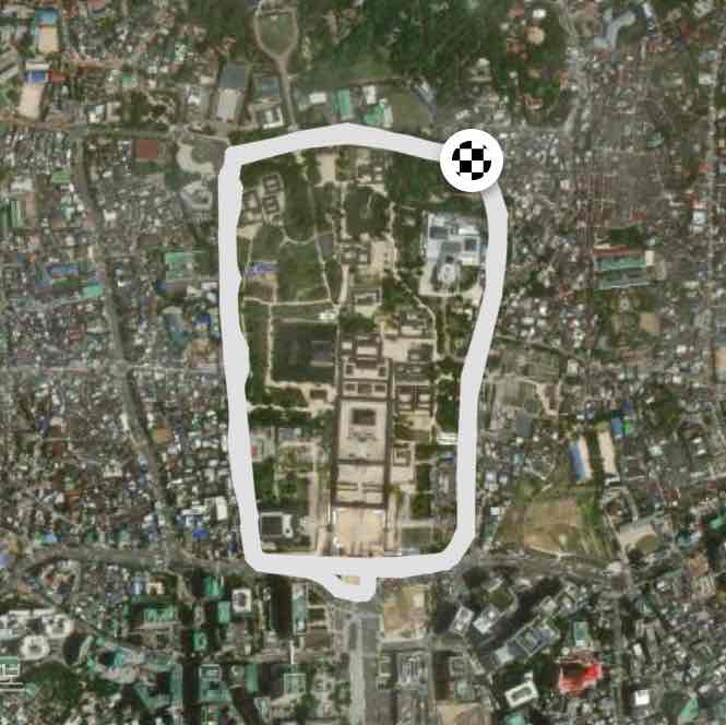 경복궁 러닝코스