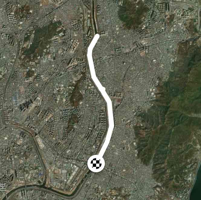 군자교에서 이화교까지