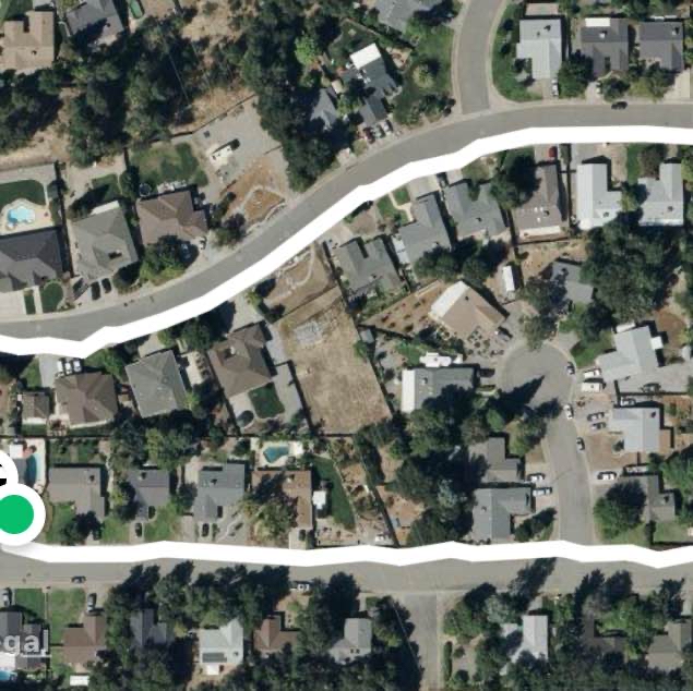 Shortest route #1 just over .5