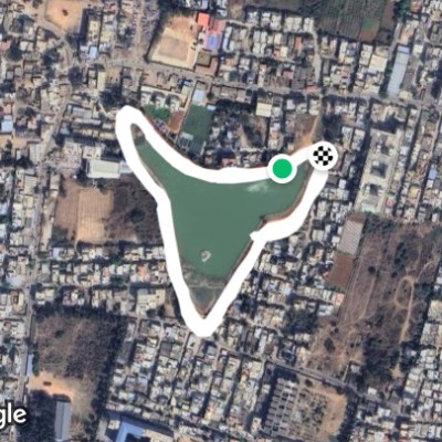 Route near Green Woods Layout