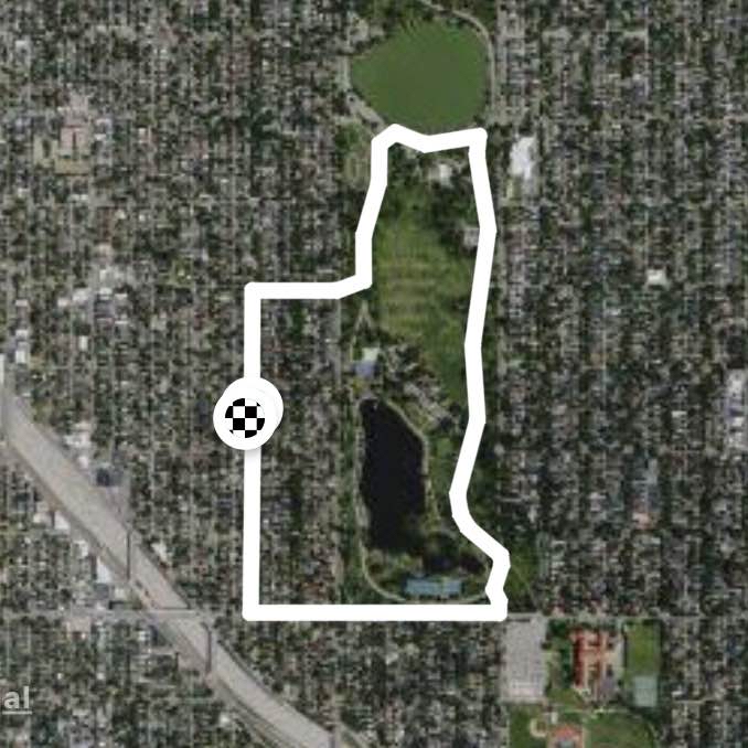 Wash Park favorite route beginning!