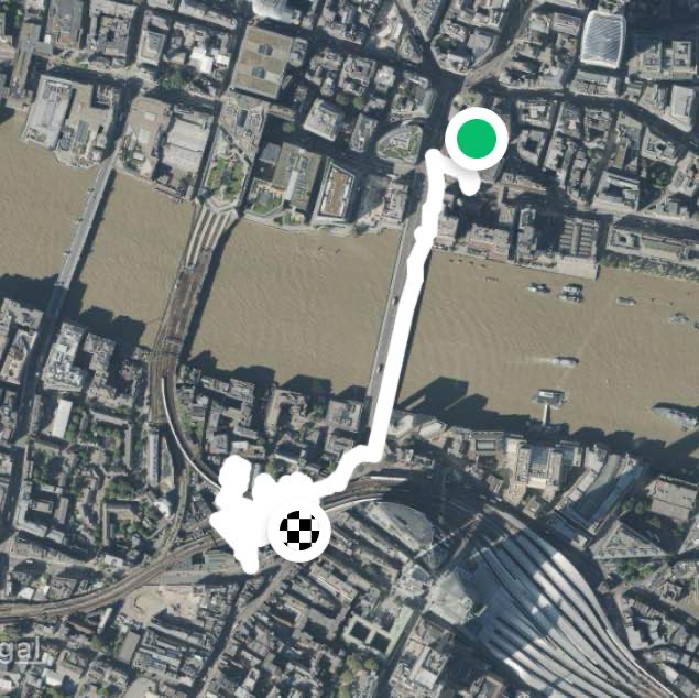 Walking to Borough Market