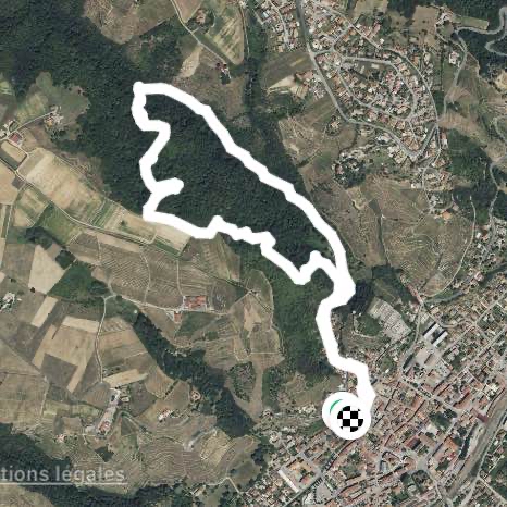 Arbuel montée caille  pont romain