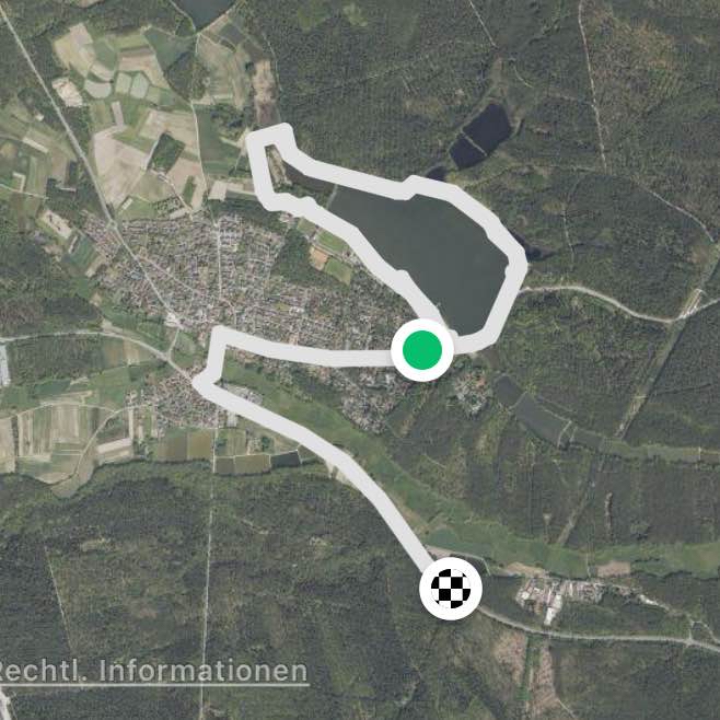 Dechsendorfer Weiher Runde