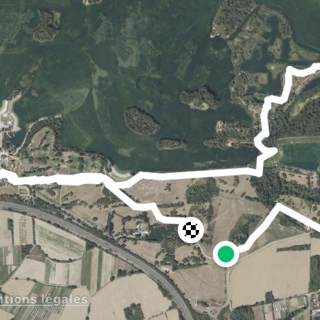 Lac des eaux bleues Miribel