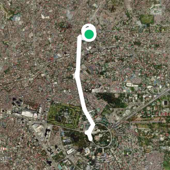 Villa corina gate B to QC circle