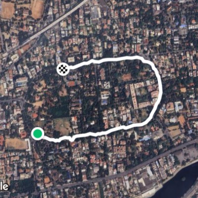 Route near Gopalapuram