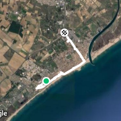 randonnée Valras-Plage