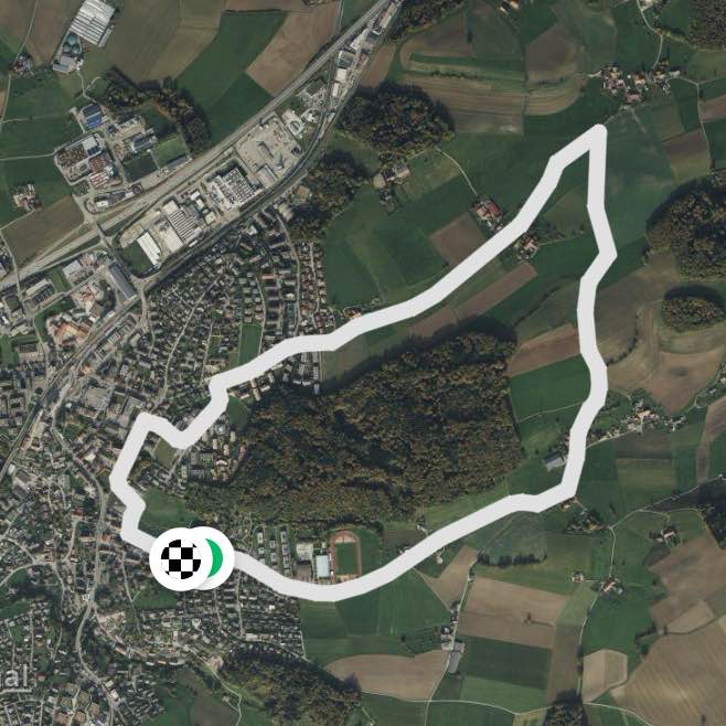 Düdingen circle run