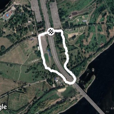 Татышева, круг под мостом