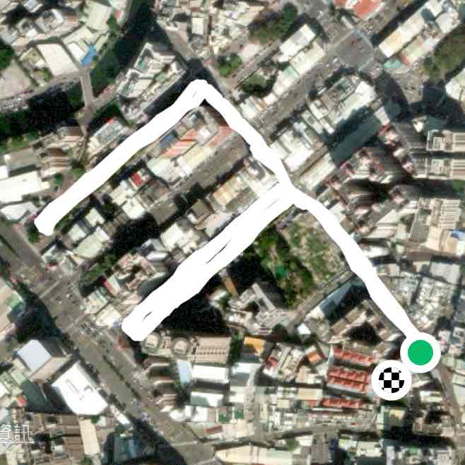 工學北路的綠園道