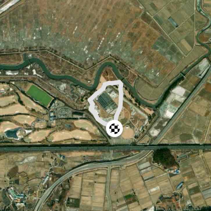 갯골 1km