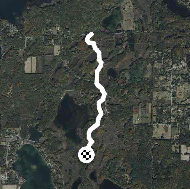 Waterloo Pinckney Trail: Eddy Center to Waterloo