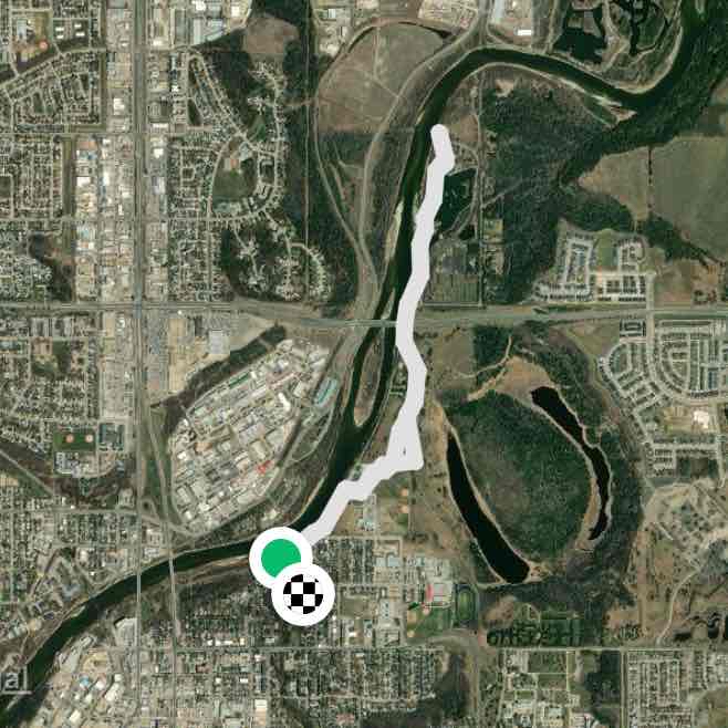 Waskasoo to McKenzie Trails