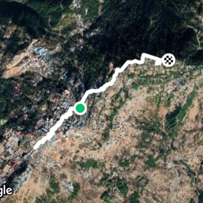 Kashmir point jogging track