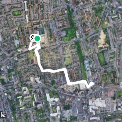 Route near brixton