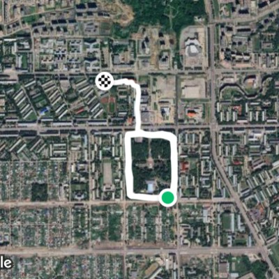круги по парку Веры Волошиной