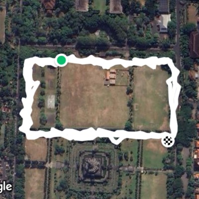 Route near Sumerta Kelod