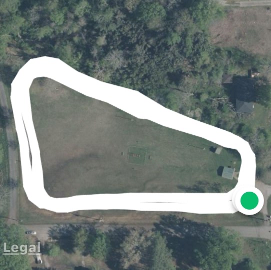 Lake street walking trail