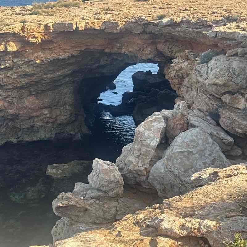 Cala escondida  a Torre Comte