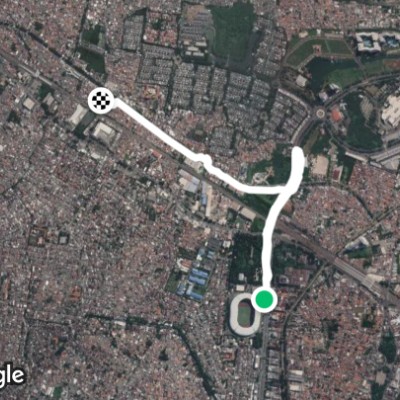 Route near Harapan Mulya