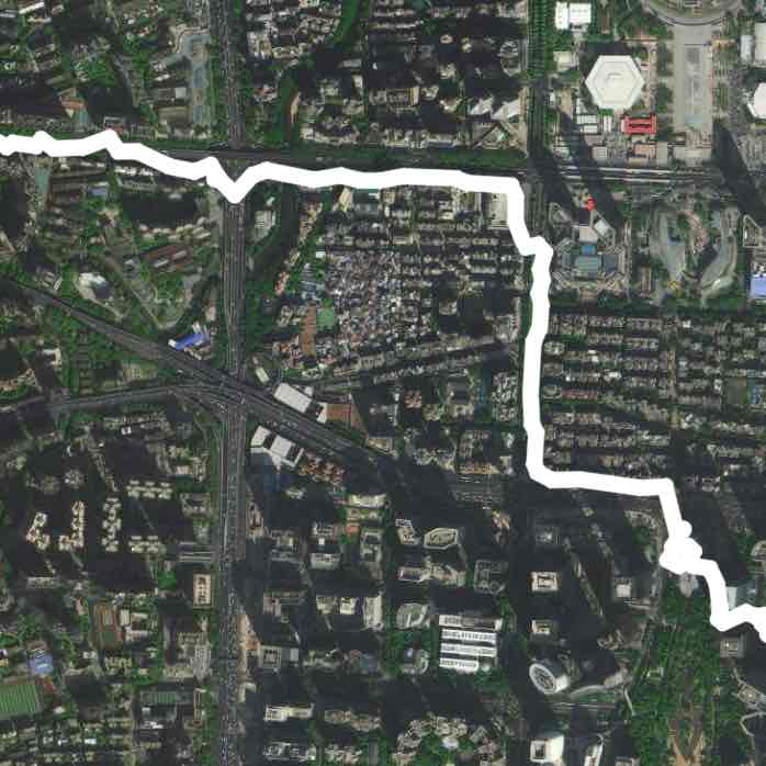 东风东路到冼村地铁站