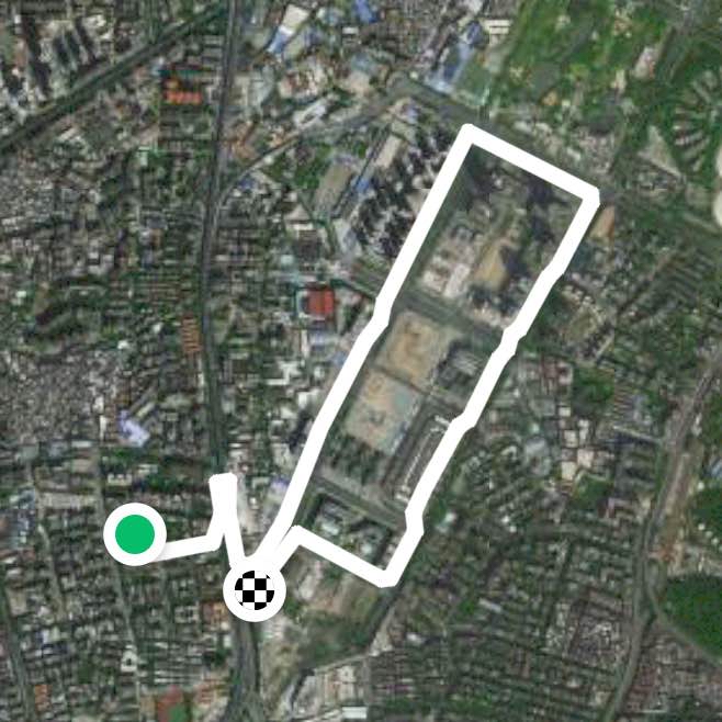 白云山旁菜刀路线