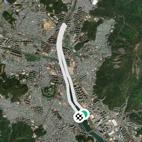 수영강변 달리기