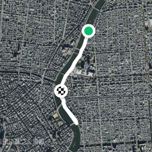 厩橋⇔新大橋 往復