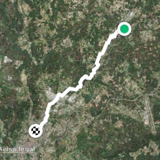Etapa 6 de sigueiro a Santiago de Compostela