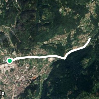 lungofersina da palaghiaccio a museo paracarro