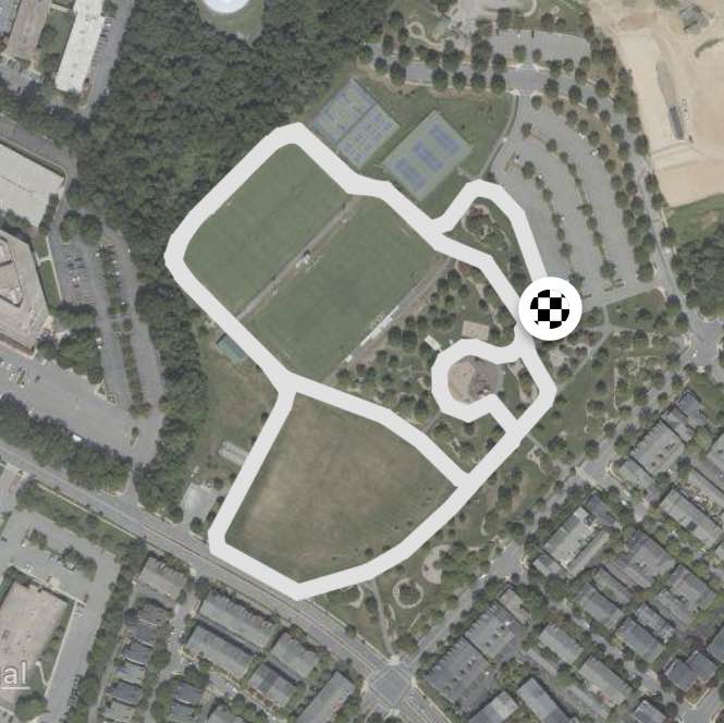 Walk in Mattie J. T. Stepanek Park