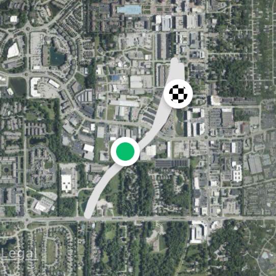 Love this stretch of the Monon Trail