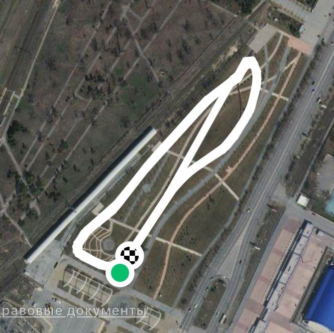 Парк у подножия Мамаева Кургана