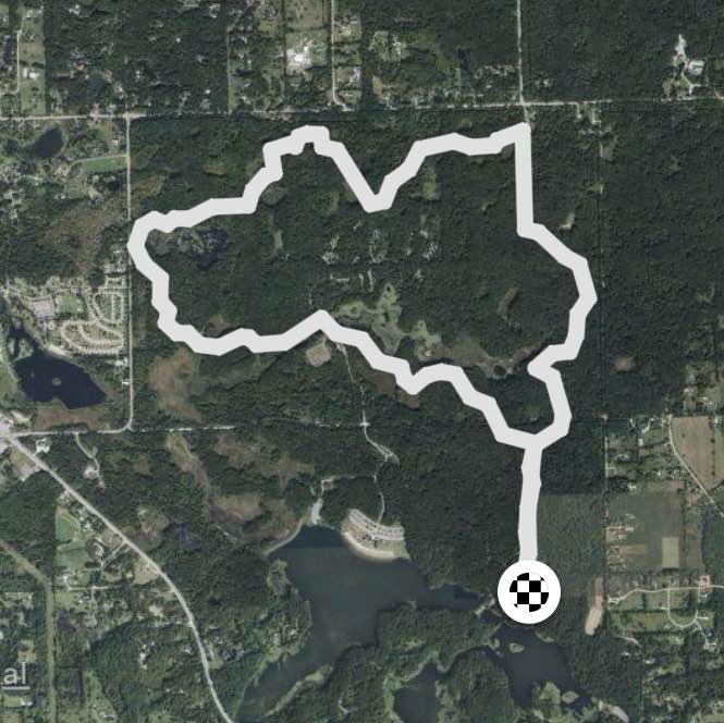 Holly Recreation Area Wilderness Trail