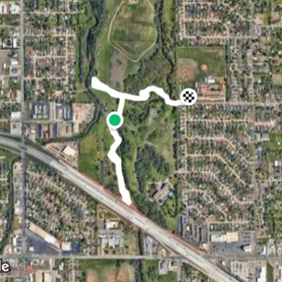 del city little running Park