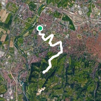 Percorso in Borgo Panigale-Reno-San Luca