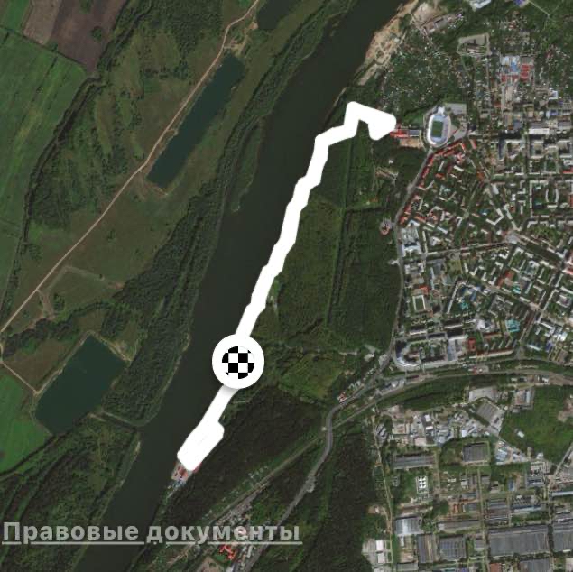 Уфимское ожерелье. Биатлон парк победы.