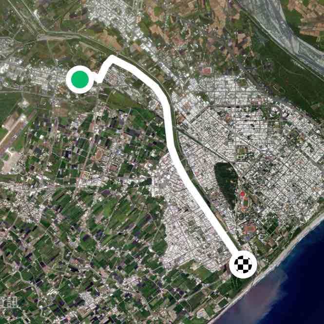 河堤漫遊路線，欣賞大自然的美