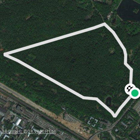 Кусково, средний маршрут