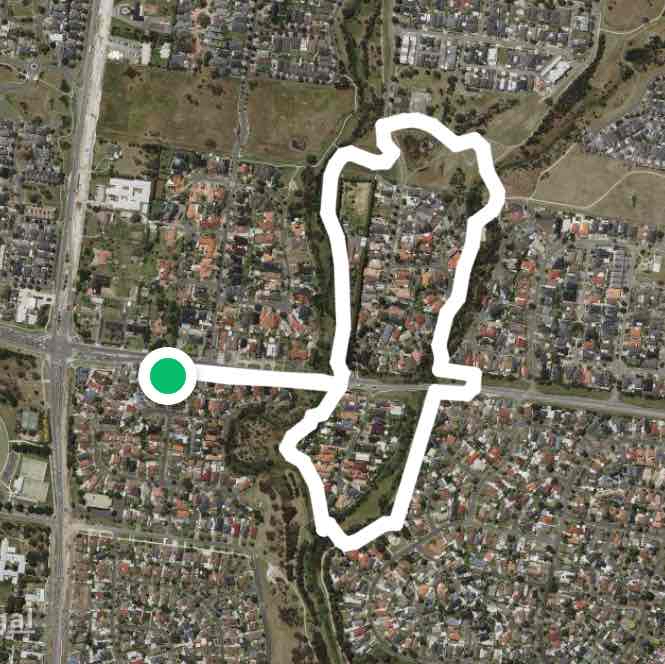 Findon Creek walking trail