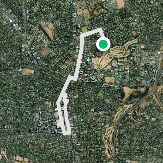 Illovo central road to Rosebank mall