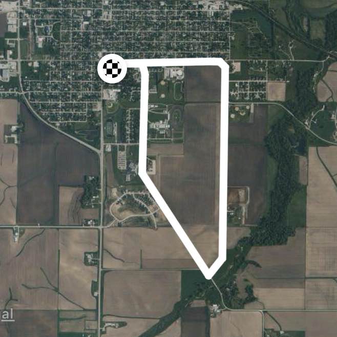 Nathan’s Miles, Glow in the dark sidewalk, trail.