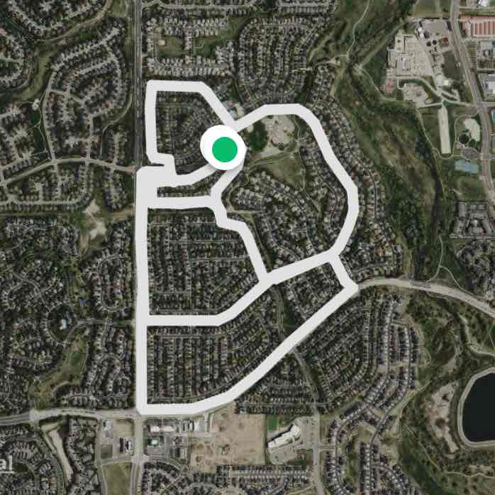 Full Day Walk Route