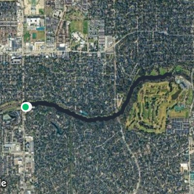 Route near Briar Forest