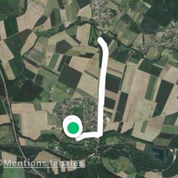 Maison -voie verte (dur.vilette ) et retour