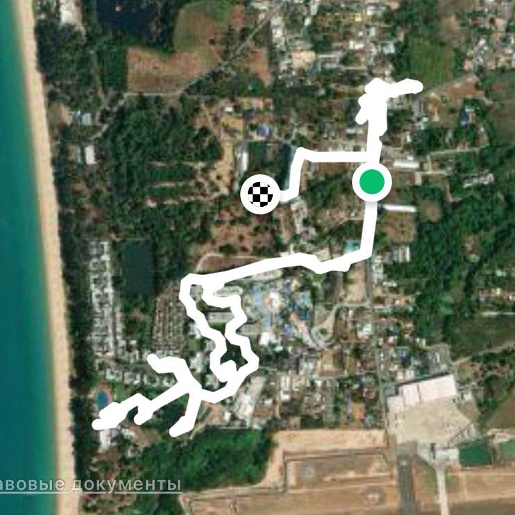 Вечерние шаги после ужина на Майкхао