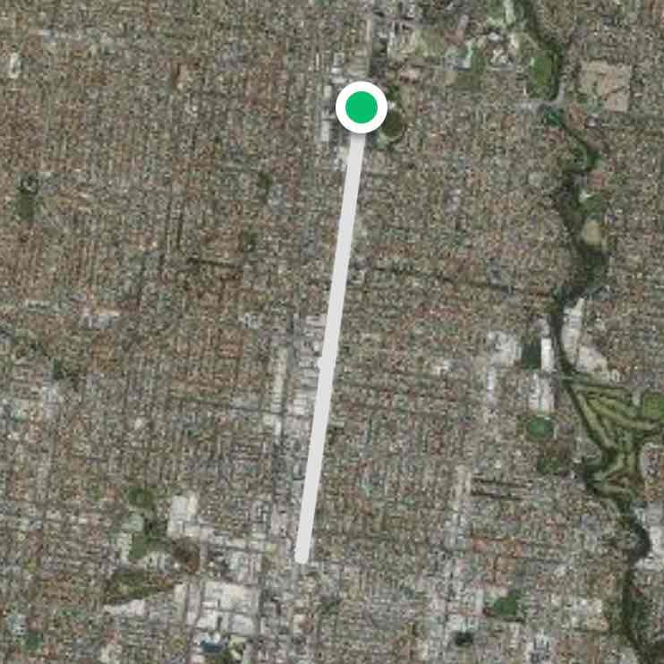 Sydney road night walk